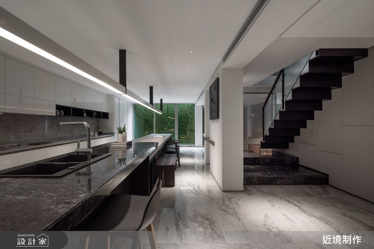 140坪預售屋＿現代風廚房案例圖片＿近境制作＿近境制作_89之18