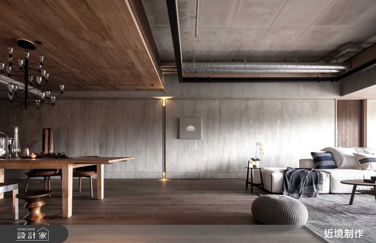63坪新成屋(5年以下)＿工業風客廳案例圖片＿近境制作＿近境制作_94之3