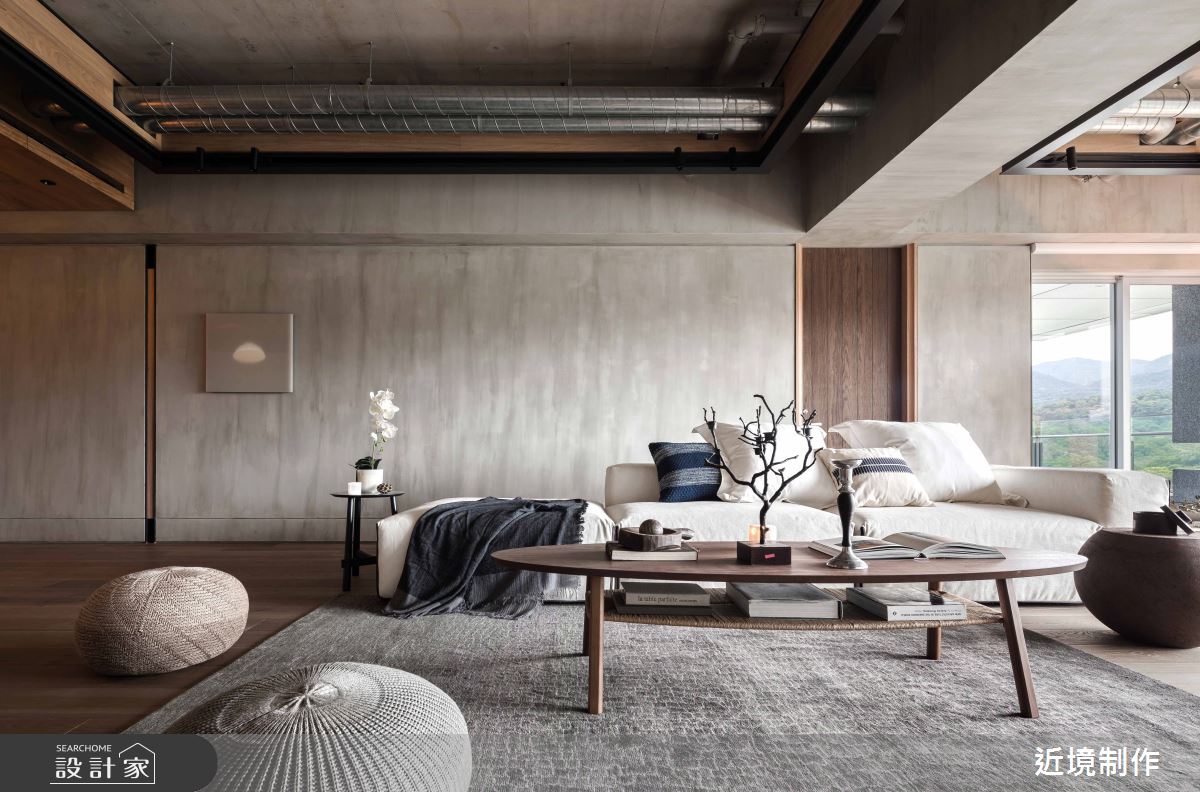 63坪新成屋(5年以下)＿工業風客廳案例圖片＿近境制作＿近境制作_94之5