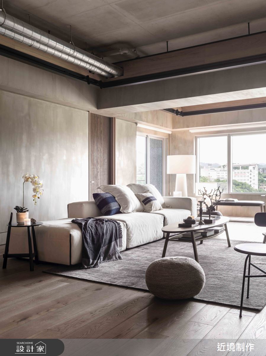 63坪新成屋(5年以下)＿工業風客廳案例圖片＿近境制作＿近境制作_94之12