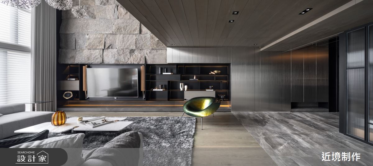 95坪新成屋(5年以下)＿現代風客廳案例圖片＿近境制作＿近境制作_96之1