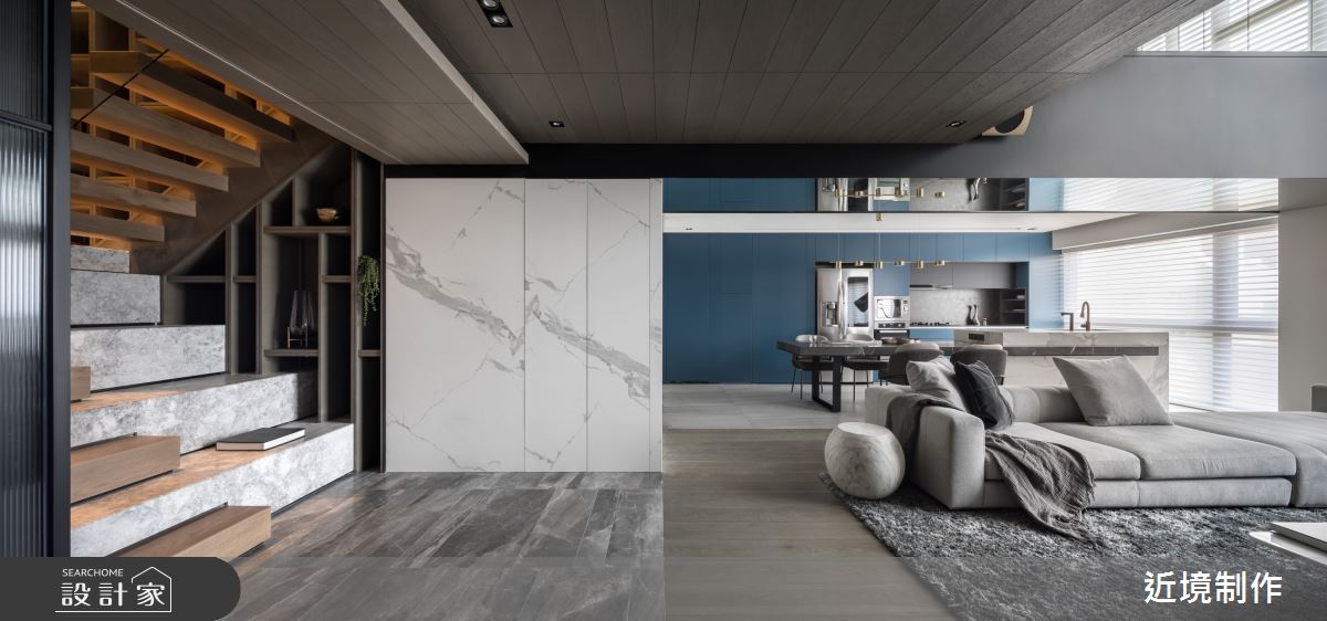 95坪新成屋(5年以下)＿現代風客廳案例圖片＿近境制作＿近境制作_96之8