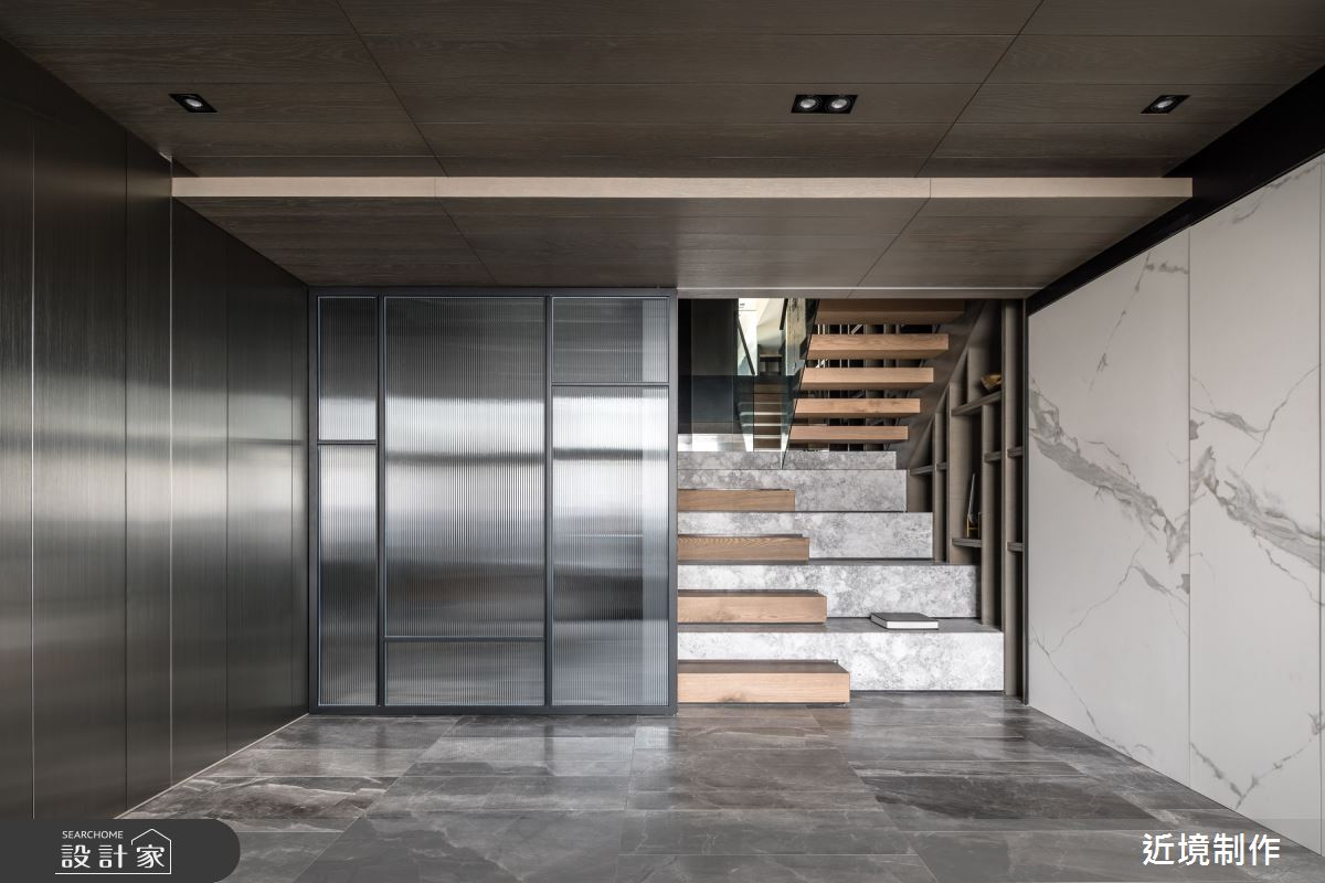 95坪新成屋(5年以下)＿現代風樓梯案例圖片＿近境制作＿近境制作_96之9