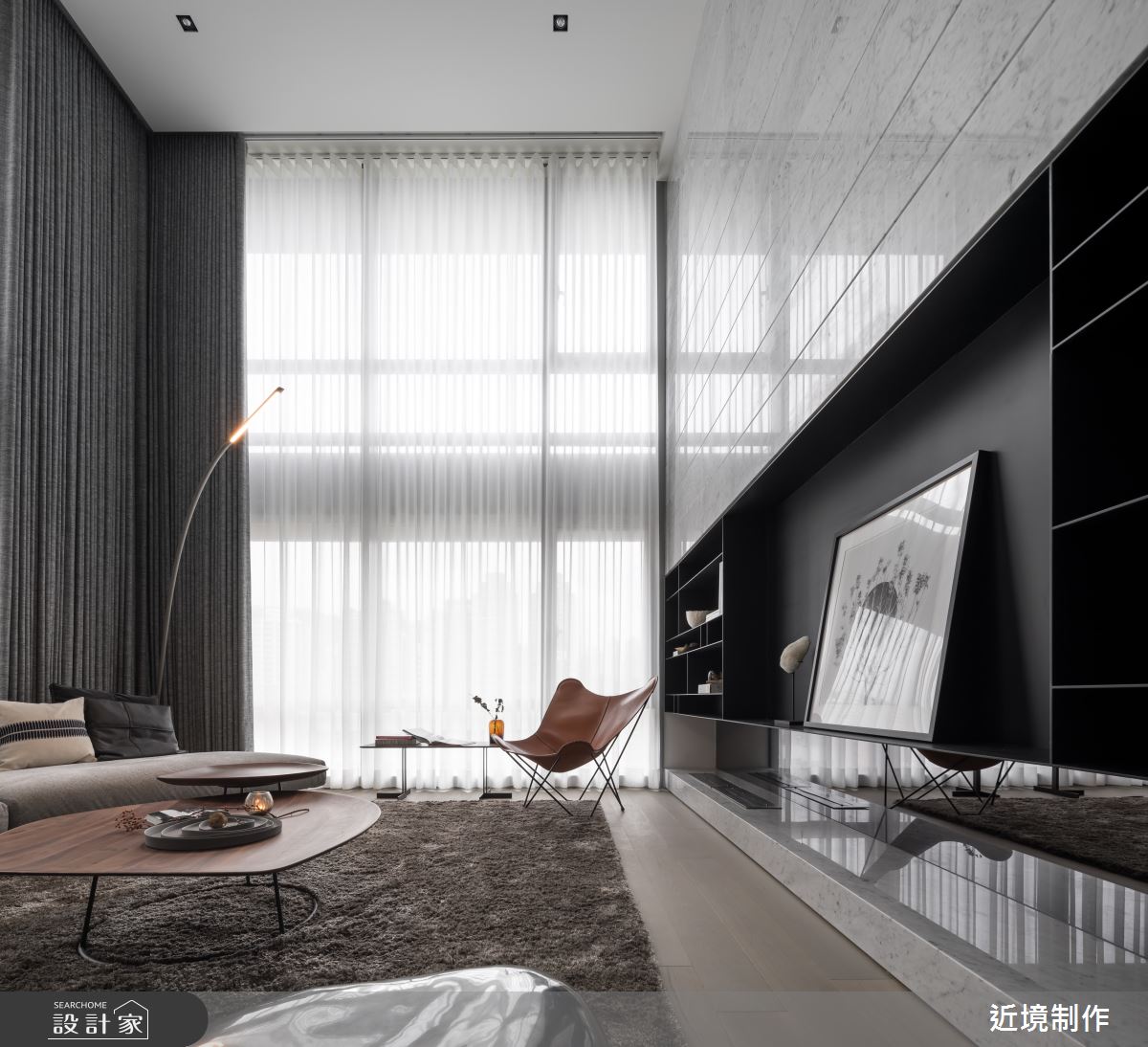 67坪新成屋(5年以下)＿現代風客廳案例圖片＿近境制作＿近境制作_98之4