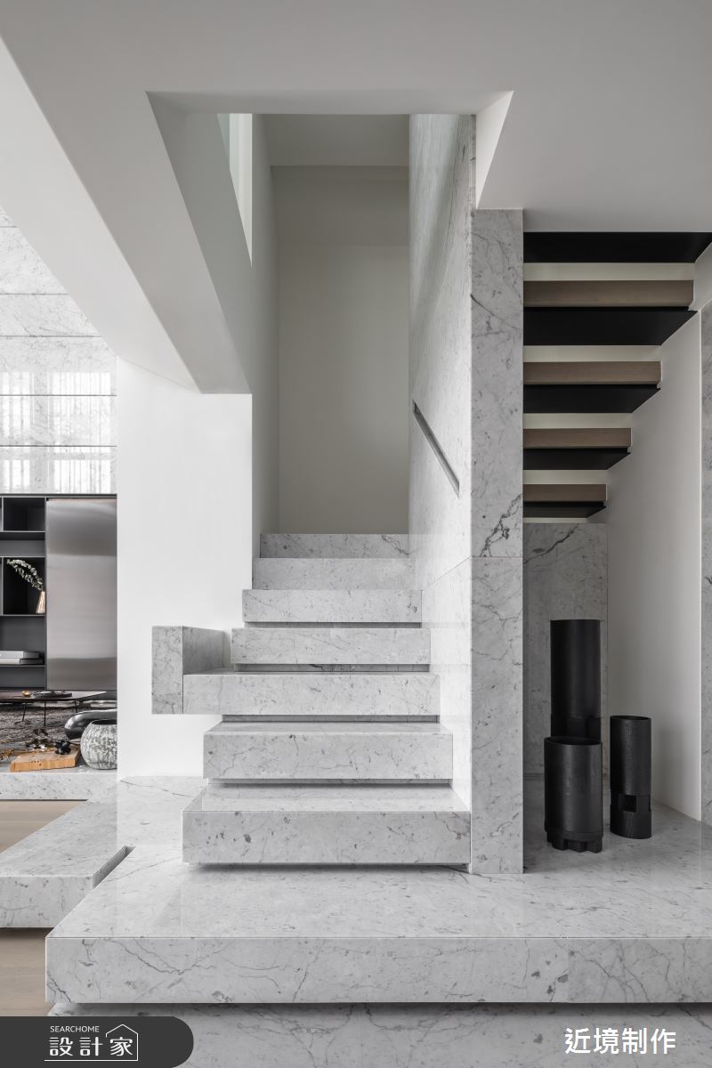 67坪新成屋(5年以下)＿現代風樓梯案例圖片＿近境制作＿近境制作_98之11