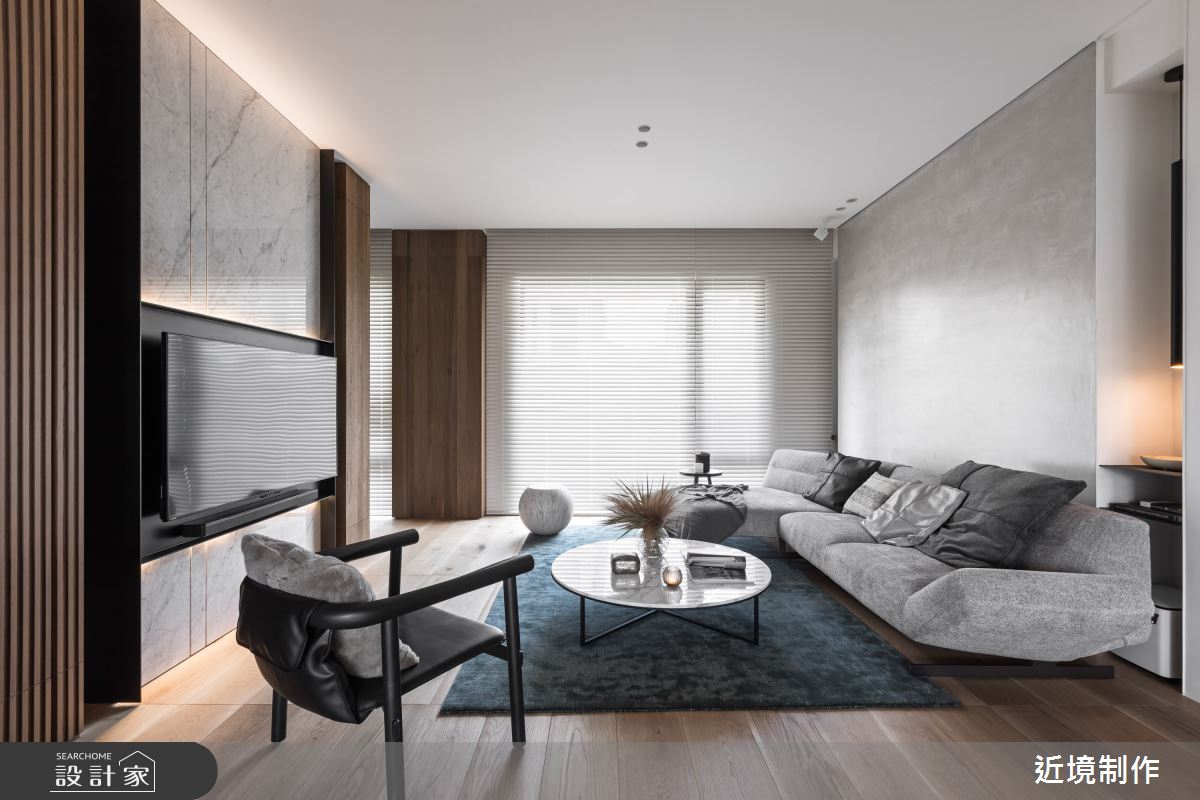 43坪新成屋(5年以下)＿現代風客廳案例圖片＿近境制作＿近境制作_99之13