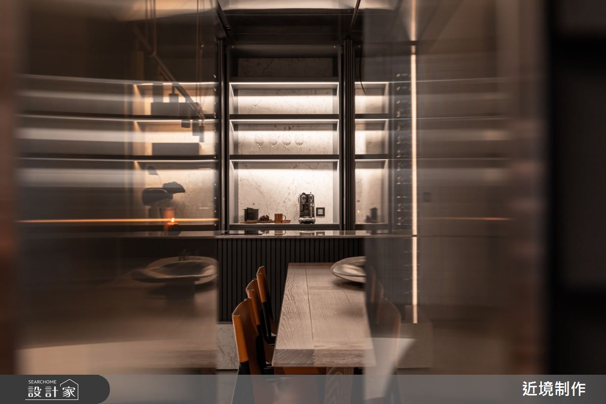 56坪新成屋(5年以下)＿現代風餐廳中島案例圖片＿近境制作＿近境制作_102之1