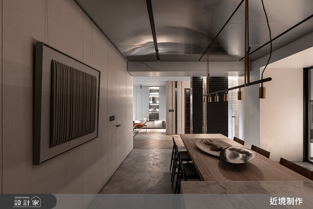56坪新成屋(5年以下)＿現代風餐廳中島案例圖片＿近境制作＿近境制作_102之5