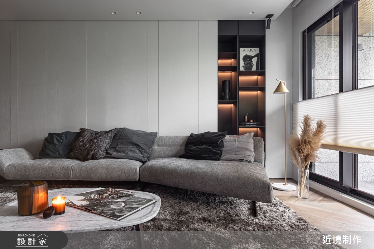 56坪新成屋(5年以下)＿現代風客廳案例圖片＿近境制作＿近境制作_102之15
