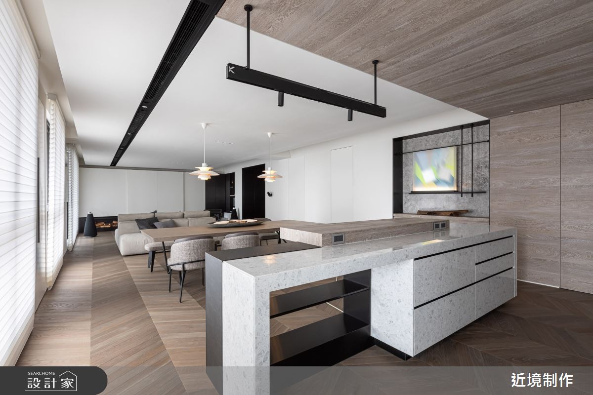 70坪新成屋(5年以下)＿簡約風餐廳中島案例圖片＿近境制作＿近境制作_103之6