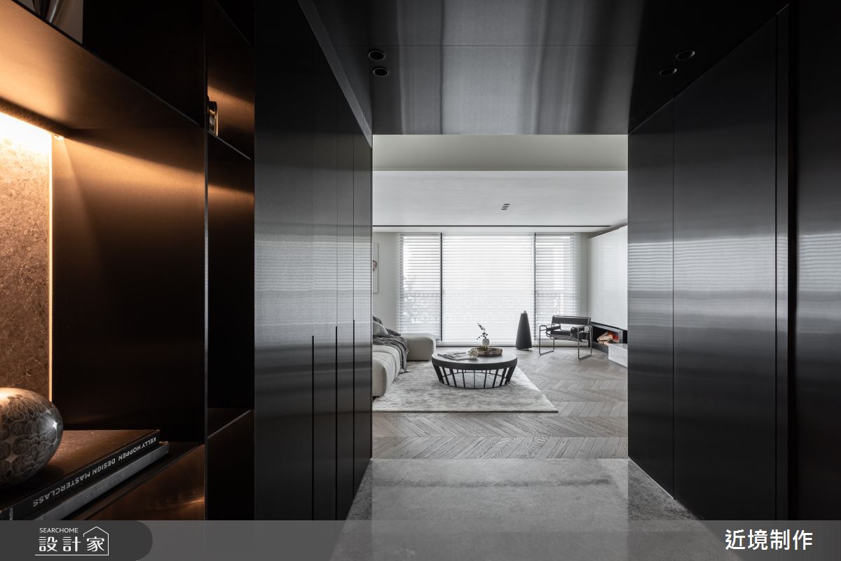 70坪新成屋(5年以下)＿簡約風玄關案例圖片＿近境制作＿近境制作_103之17