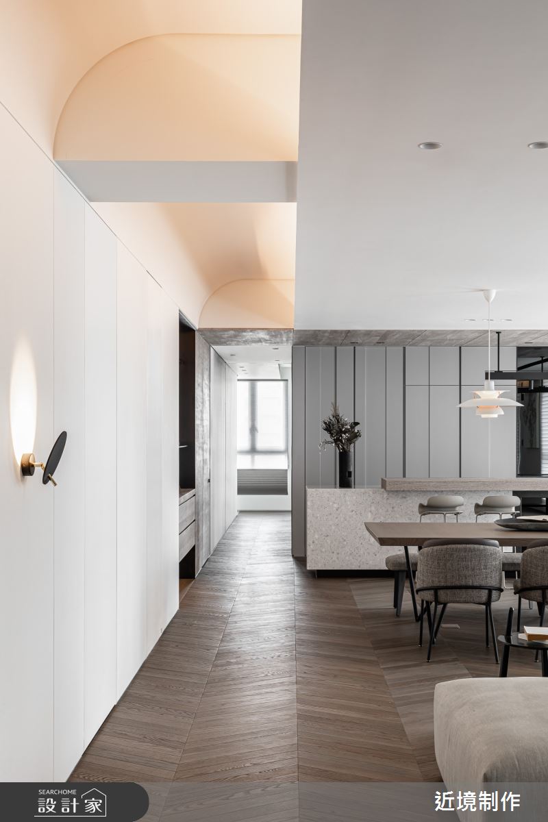 70坪新成屋(5年以下)＿簡約風走廊案例圖片＿近境制作＿近境制作_103之24
