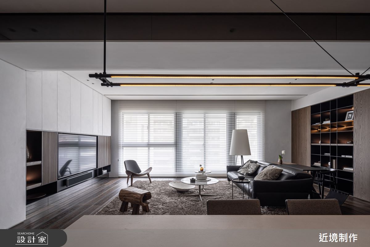 52坪新成屋(5年以下)＿現代風客廳案例圖片＿近境制作＿近境制作_105之2