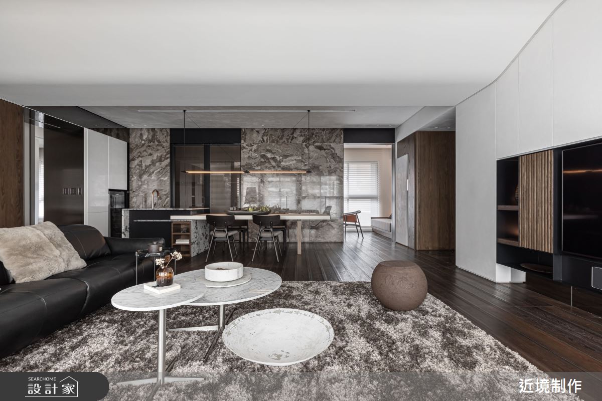 52坪新成屋(5年以下)＿現代風客廳案例圖片＿近境制作＿近境制作_105之6