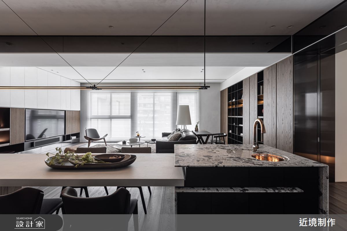 52坪新成屋(5年以下)＿現代風中島案例圖片＿近境制作＿近境制作_105之14