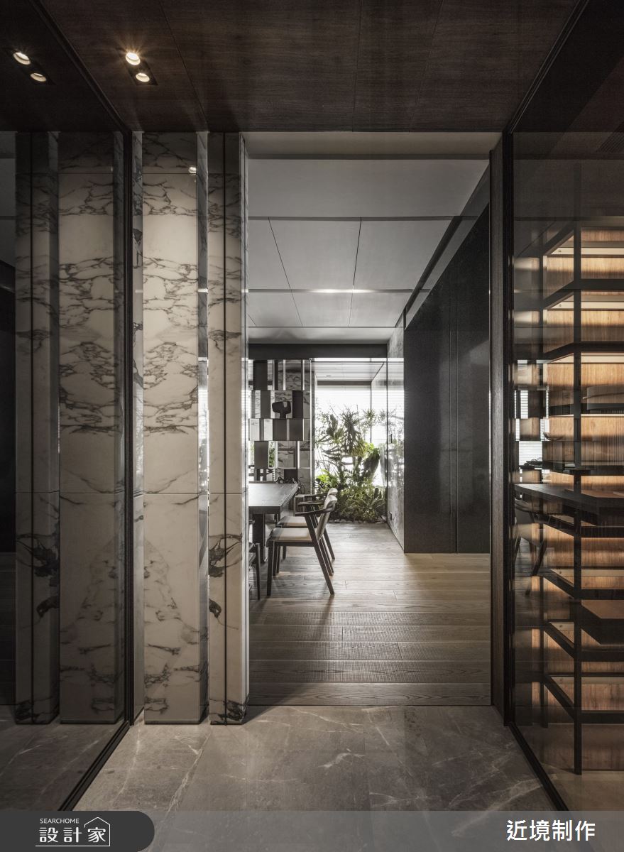 105坪新成屋(5年以下)＿奢華風走廊案例圖片＿近境制作＿近境制作_107之10