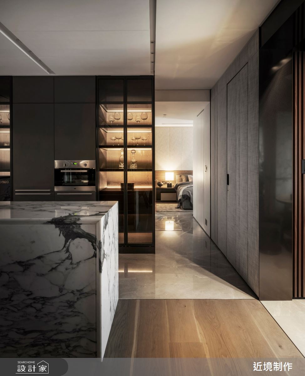 105坪新成屋(5年以下)＿奢華風餐廳中島案例圖片＿近境制作＿近境制作_107之11