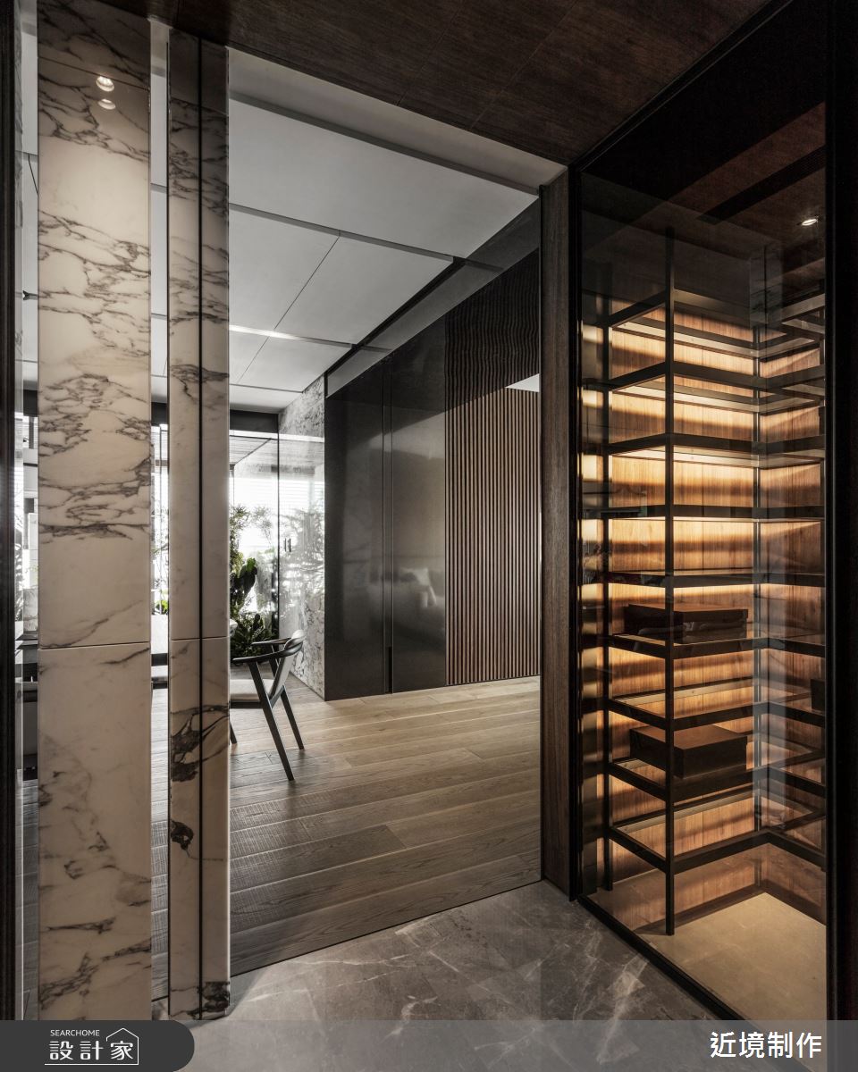 105坪新成屋(5年以下)＿奢華風走廊案例圖片＿近境制作＿近境制作_107之16