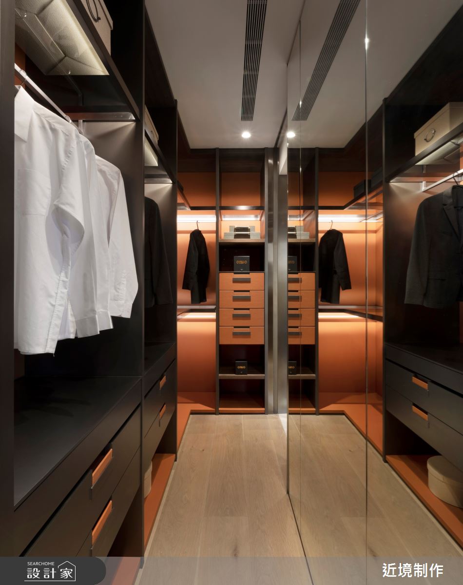 105坪新成屋(5年以下)＿奢華風更衣間案例圖片＿近境制作＿近境制作_107之20