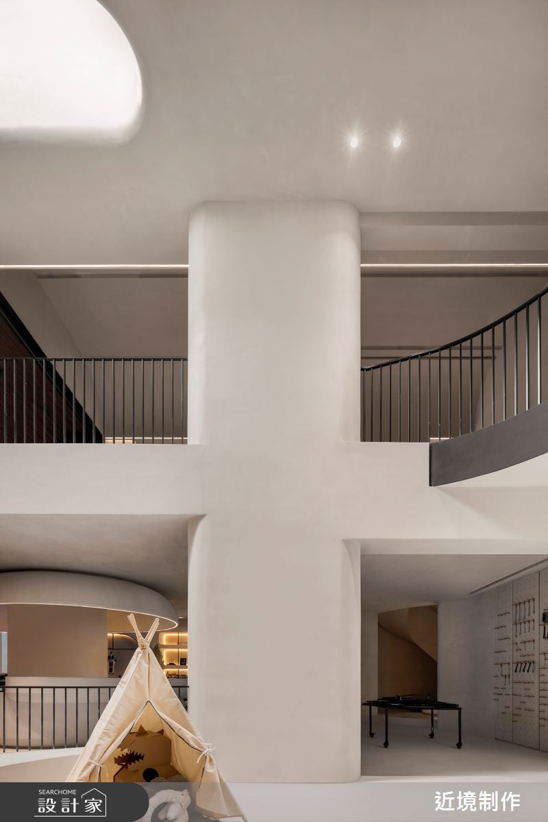 182坪新成屋(5年以下)＿現代風樓梯案例圖片＿近境制作＿近境制作_111之11
