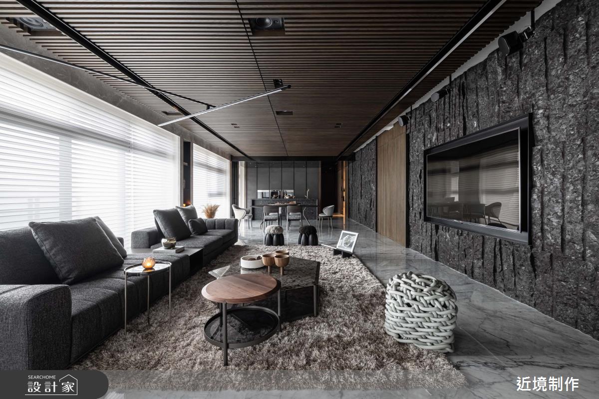 70坪新成屋(5年以下)＿現代風客廳案例圖片＿近境制作＿近境制作_112之5