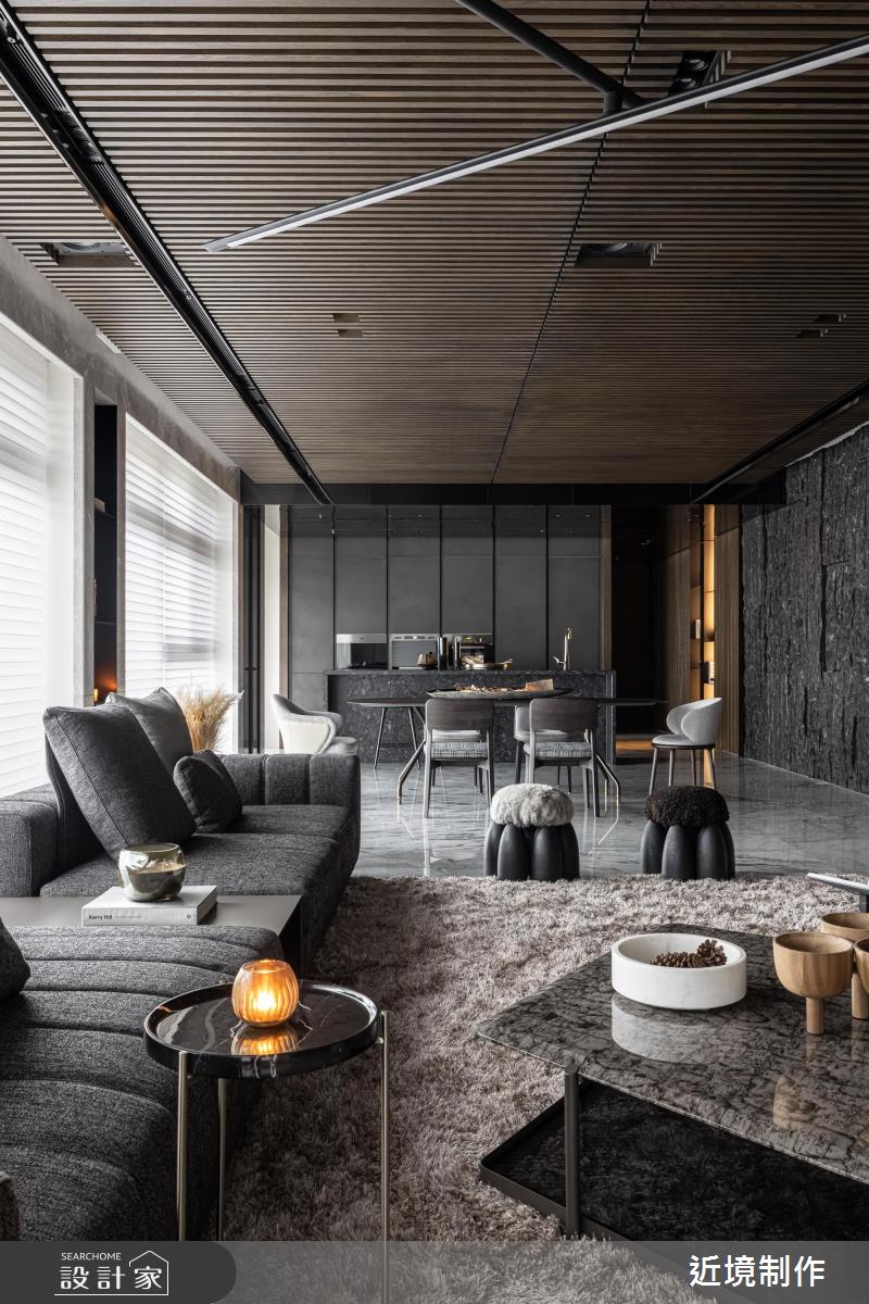 70坪新成屋(5年以下)＿現代風客廳案例圖片＿近境制作＿近境制作_112之7