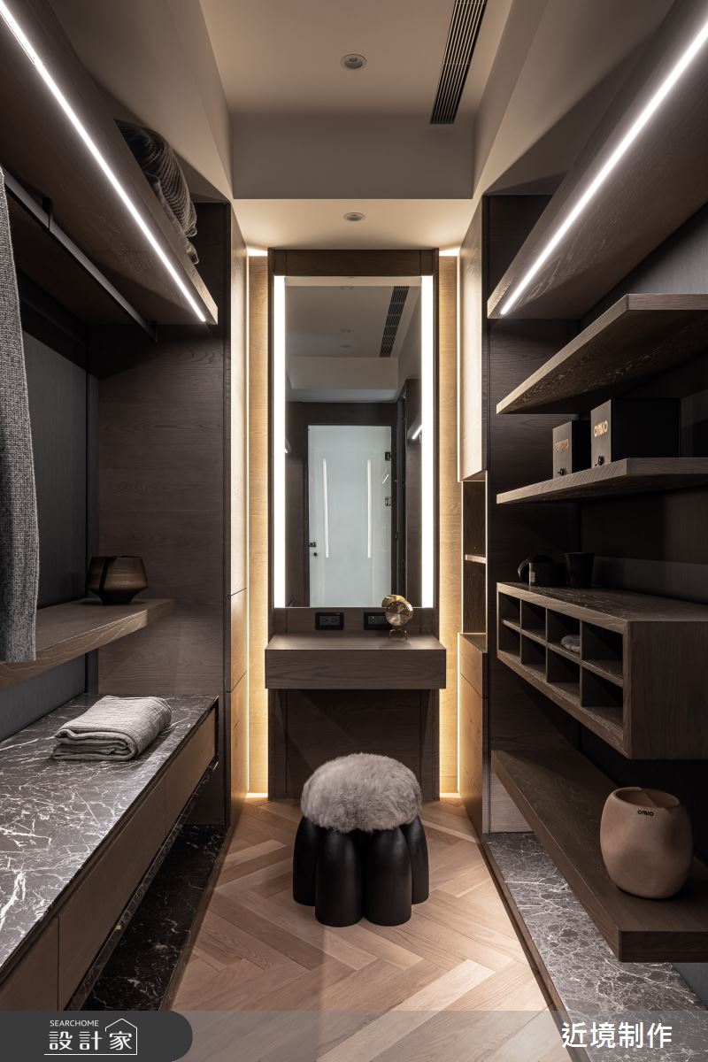70坪新成屋(5年以下)＿現代風更衣間案例圖片＿近境制作＿近境制作_112之21