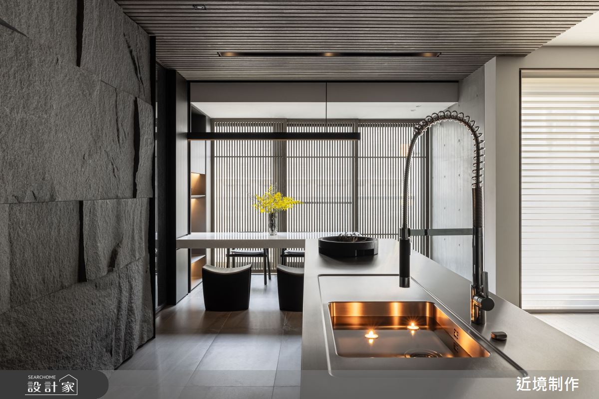 84坪新成屋(5年以下)＿人文禪風吧檯案例圖片＿近境制作＿近境制作_113之1