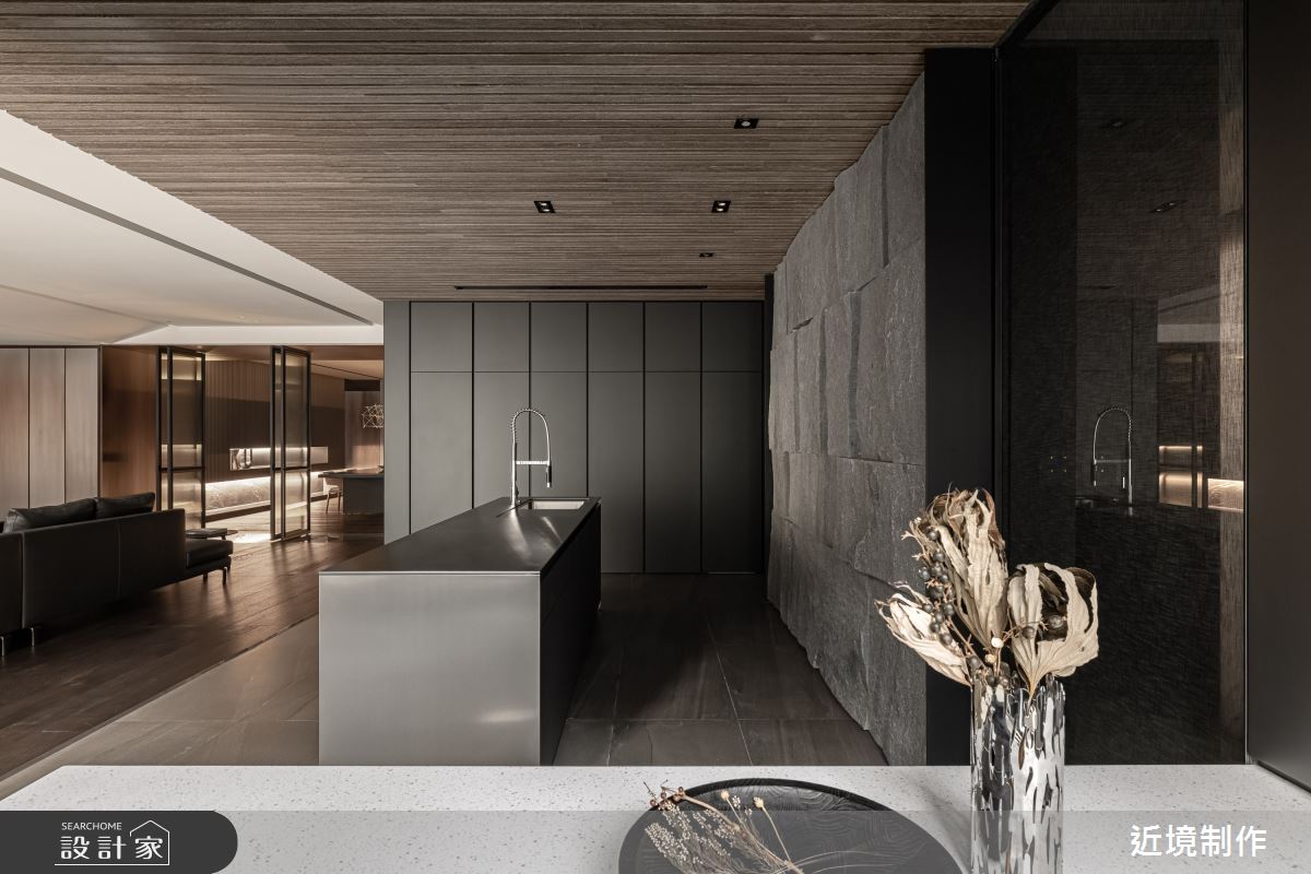 84坪新成屋(5年以下)＿人文禪風吧檯案例圖片＿近境制作＿近境制作_113之4