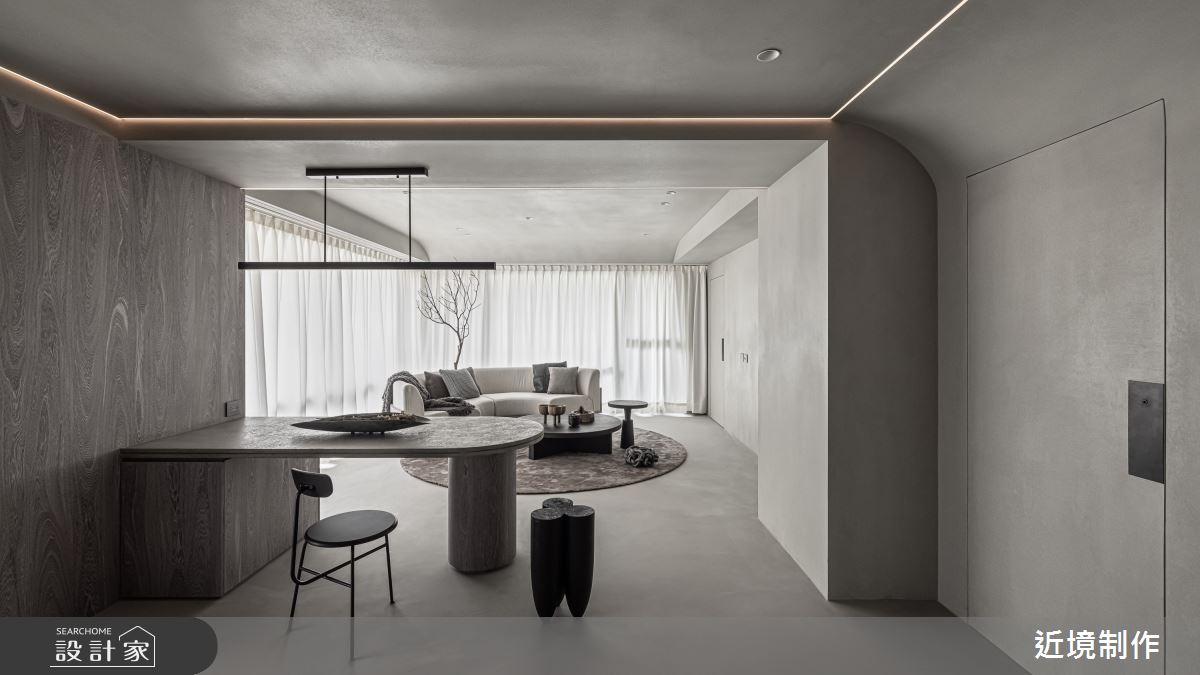 42坪新成屋(5年以下)＿現代風客廳餐廳案例圖片＿近境制作＿近境制作_114之3