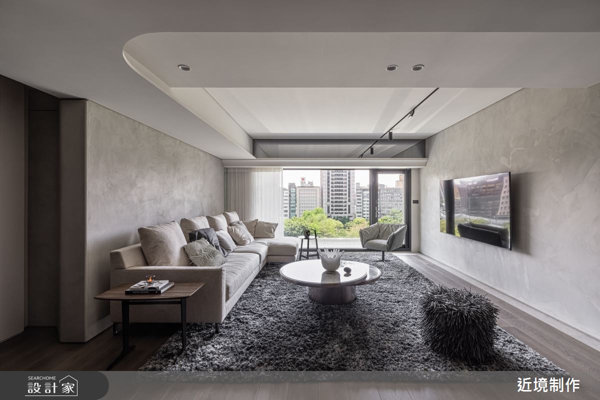 38坪新成屋(5年以下)＿現代風客廳案例圖片＿近境制作＿近境制作_116之3