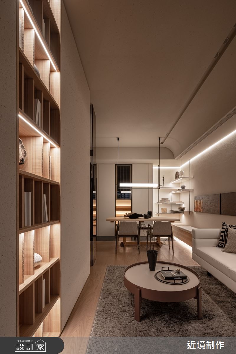 15坪預售屋＿現代風客廳案例圖片＿近境制作＿近境制作_117之5