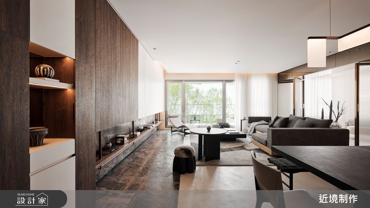 41坪預售屋＿現代風客廳案例圖片＿近境制作＿近境制作_119之2