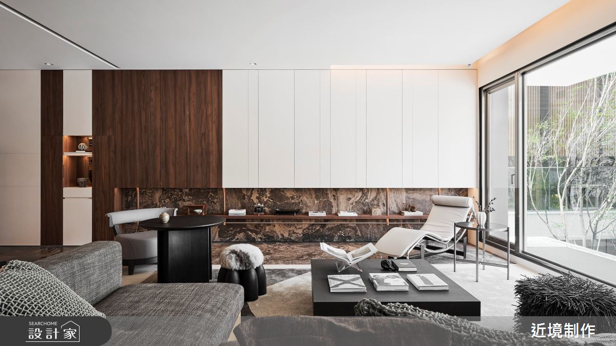 41坪預售屋＿現代風客廳案例圖片＿近境制作＿近境制作_119之3