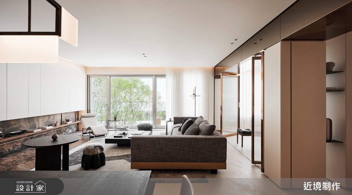 41坪預售屋＿現代風客廳案例圖片＿近境制作＿近境制作_119之4