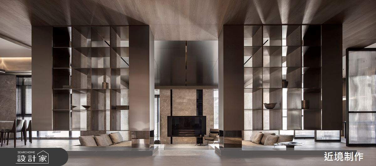 190坪新成屋(5年以下)＿人文禪風客廳案例圖片＿近境制作＿近境制作_126之1