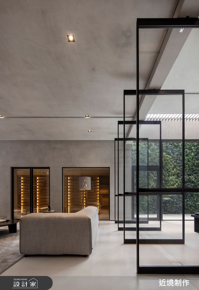 190坪新成屋(5年以下)＿人文禪風客廳案例圖片＿近境制作＿近境制作_126之6