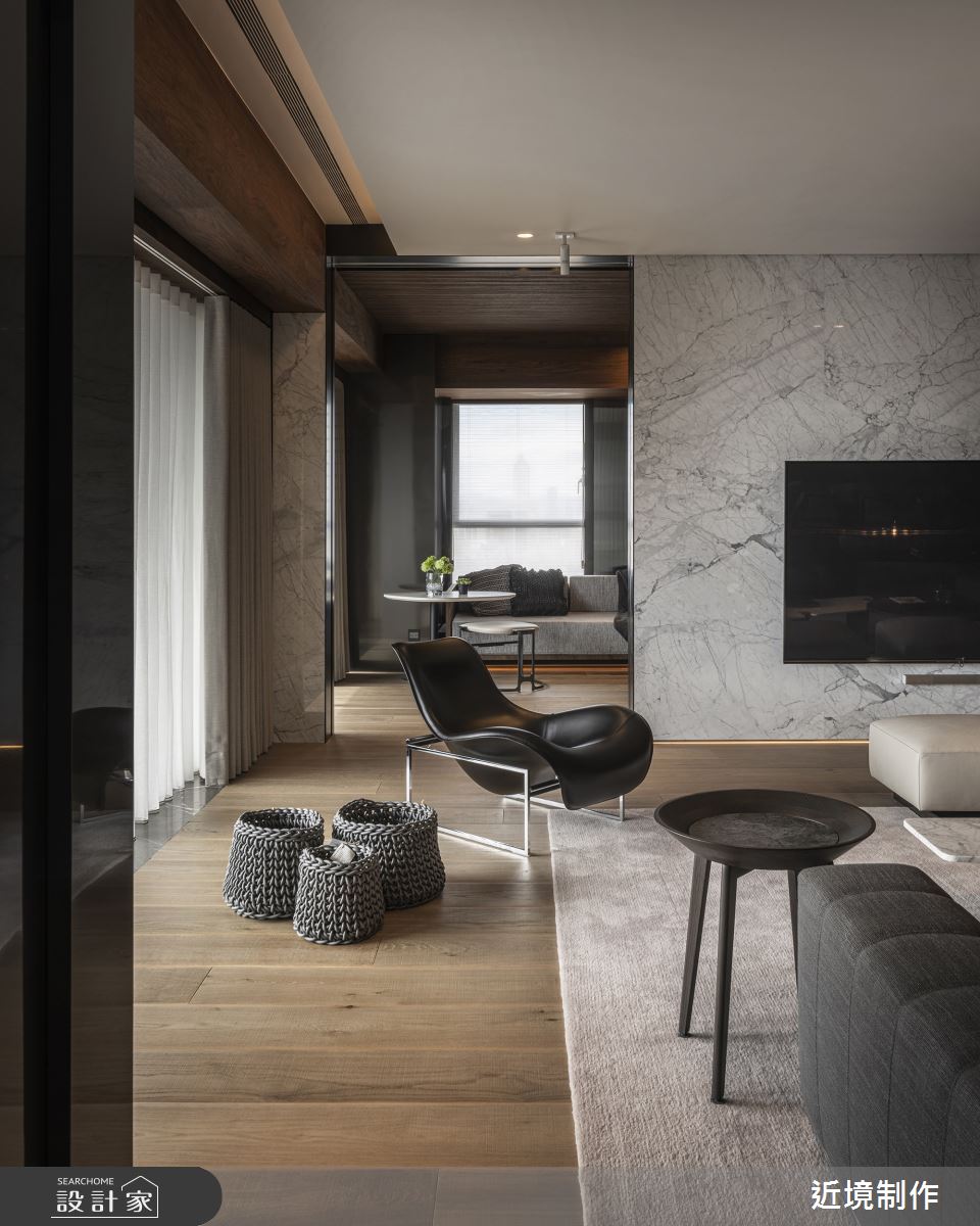 100坪新成屋(5年以下)＿現代風客廳案例圖片＿近境制作＿近境制作_127之4