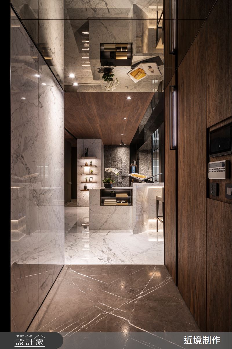 100坪新成屋(5年以下)＿現代風走廊案例圖片＿近境制作＿近境制作_127之17