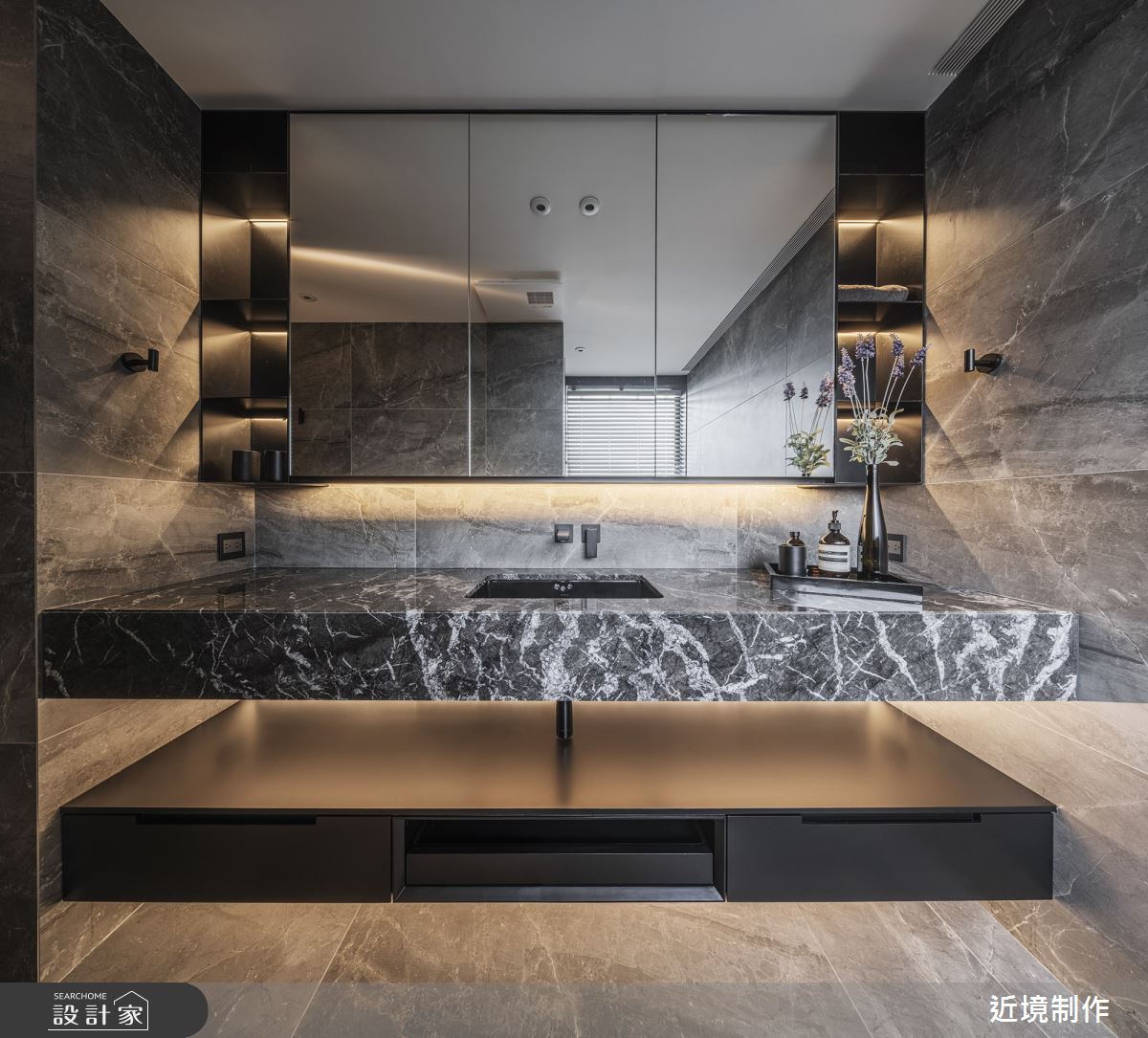 100坪新成屋(5年以下)＿現代風浴室案例圖片＿近境制作＿近境制作_127之25