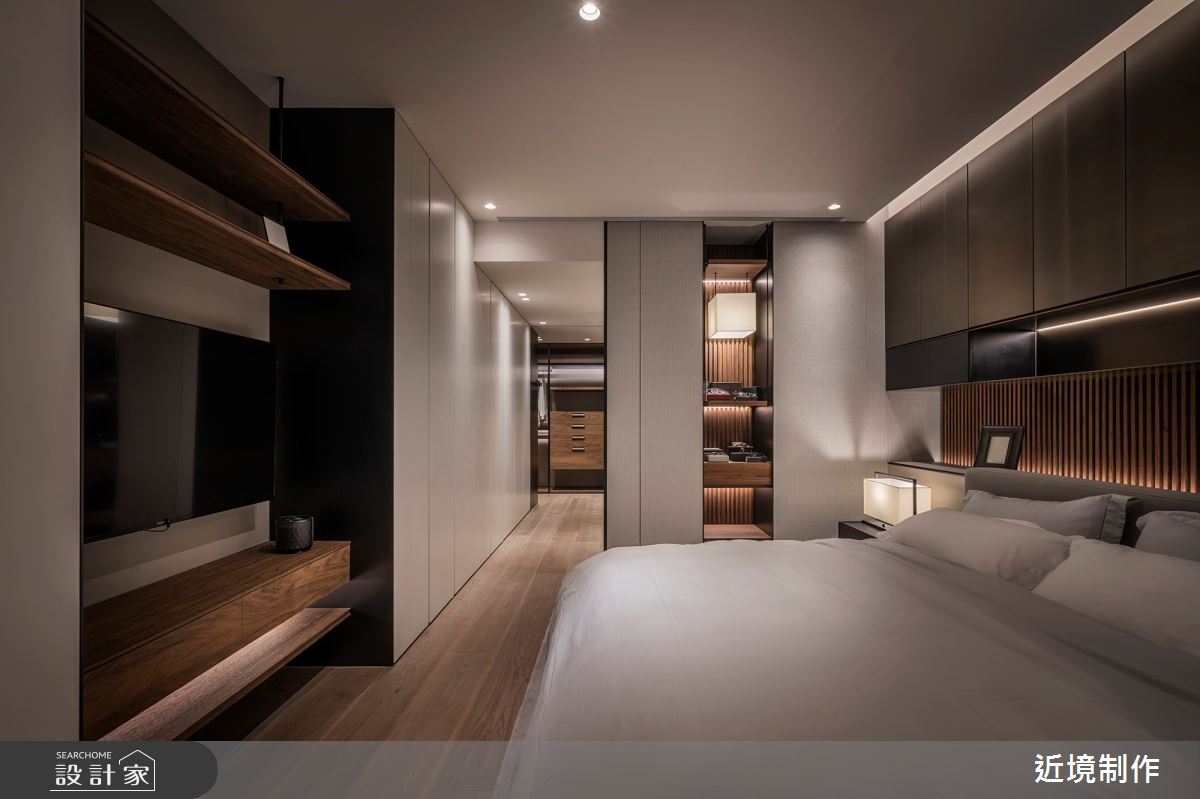 100坪新成屋(5年以下)＿現代風臥室案例圖片＿近境制作＿近境制作_127之27