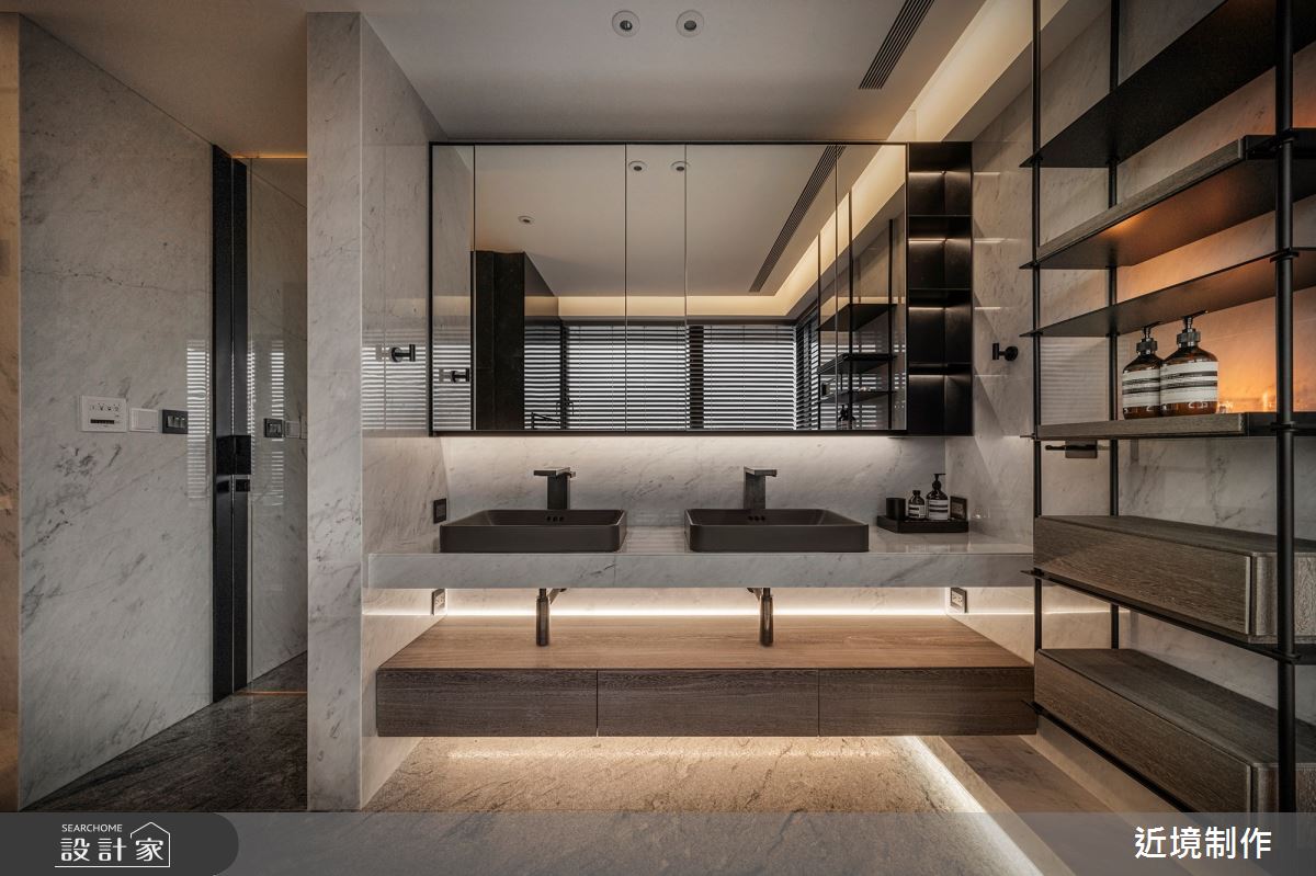 100坪新成屋(5年以下)＿現代風浴室案例圖片＿近境制作＿近境制作_127之28