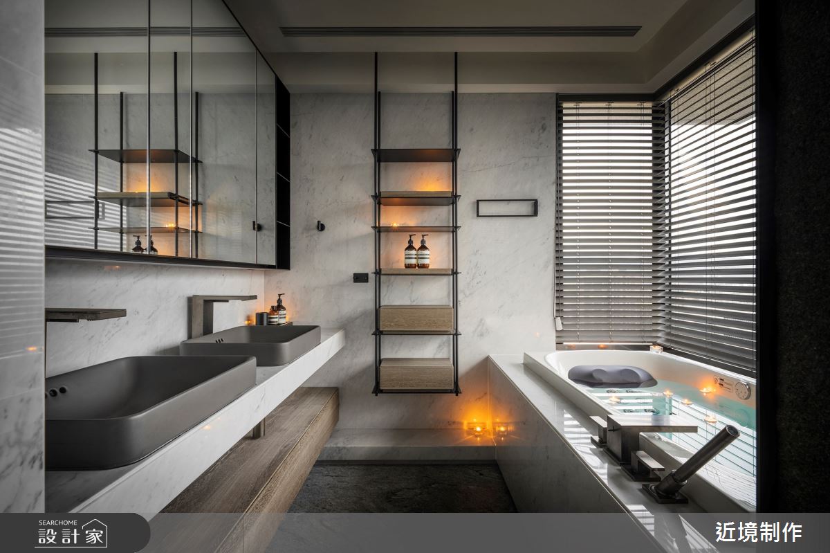 100坪新成屋(5年以下)＿現代風浴室案例圖片＿近境制作＿近境制作_127之29
