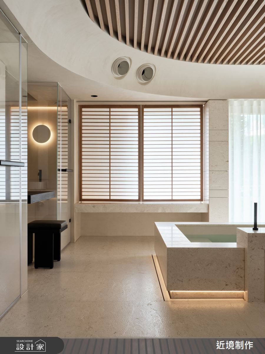 55坪中古屋(5~15年)＿侘寂風浴室案例圖片＿近境制作＿近境制作_130之24