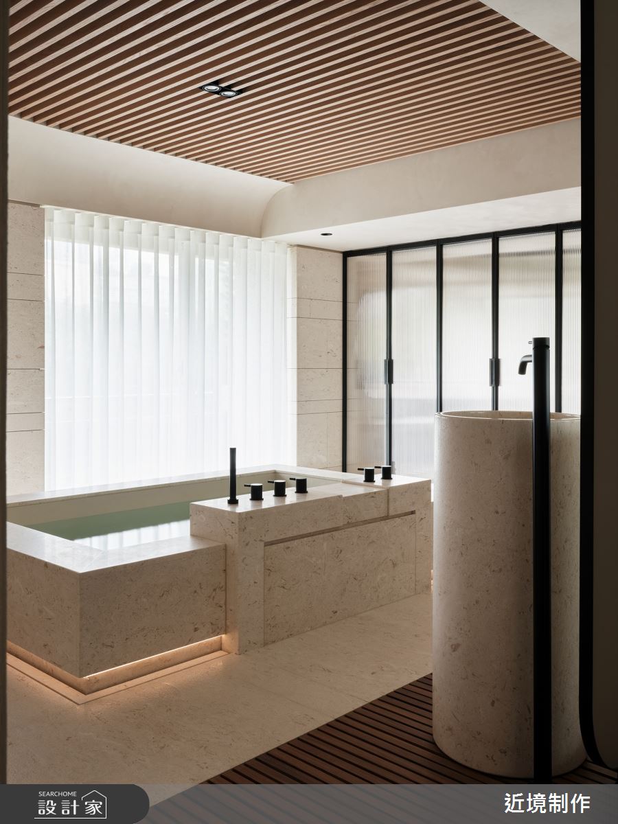 55坪中古屋(5~15年)＿侘寂風浴室案例圖片＿近境制作＿近境制作_130之25