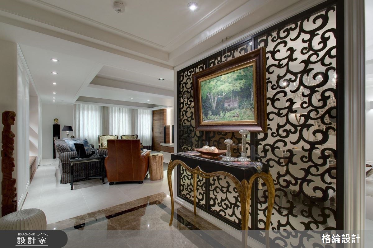 50坪中古屋(5~15年)＿混搭風玄關案例圖片＿格綸設計 Guru Interior Design Consultant＿格綸_01之1