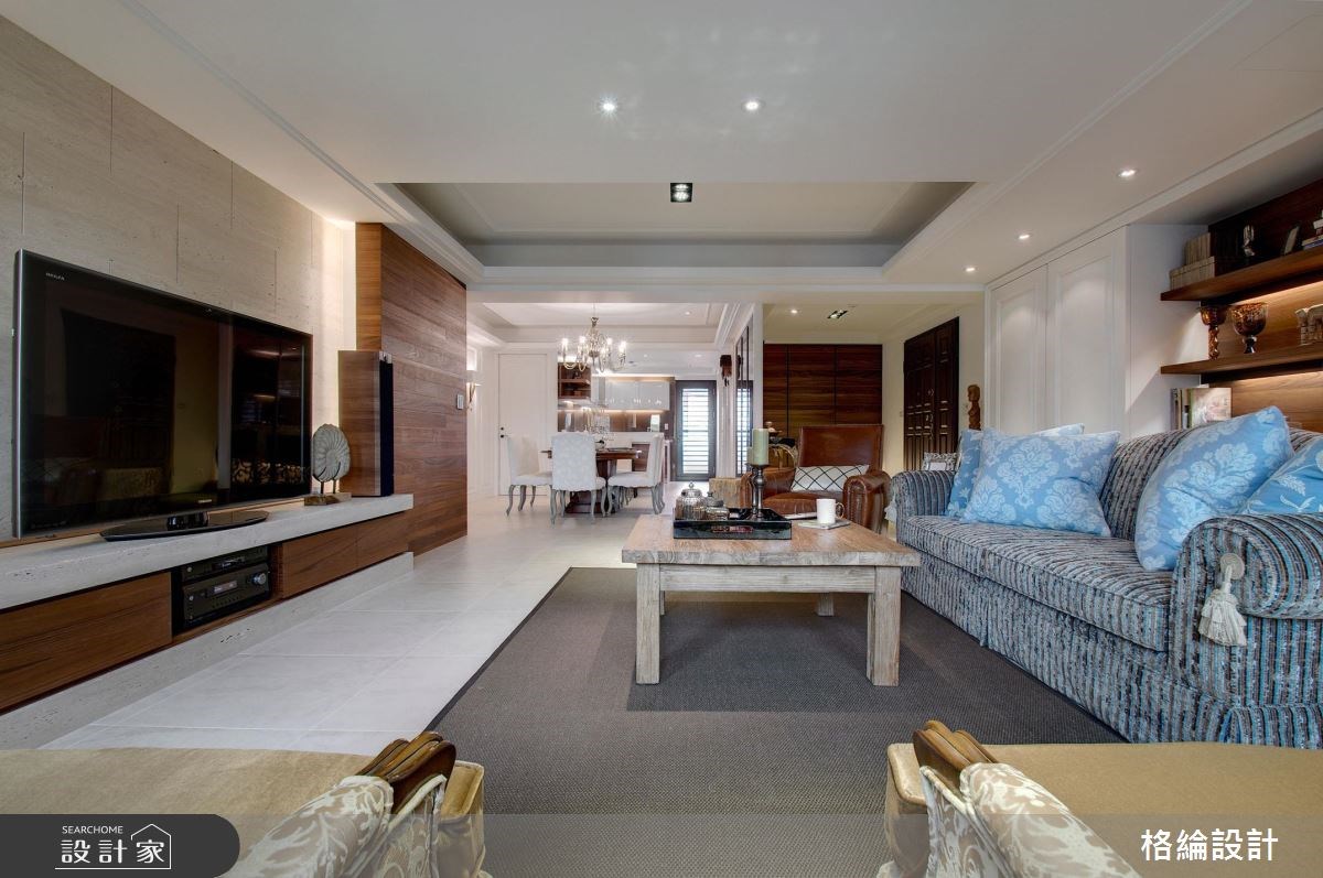 50坪中古屋(5~15年)＿混搭風客廳案例圖片＿格綸設計 Guru Interior Design Consultant＿格綸_01之7