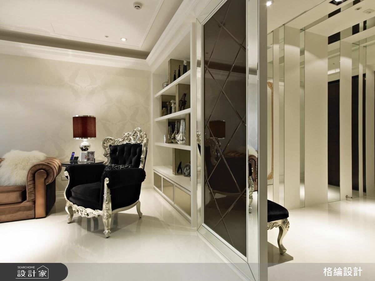 33坪新成屋(5年以下)＿新古典客廳案例圖片＿格綸設計 Guru Interior Design Consultant＿格綸_02之5