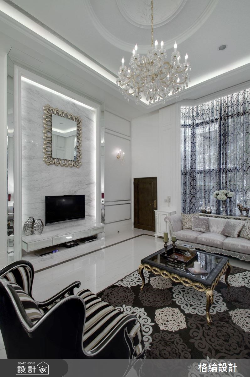 180坪中古屋(5~15年)＿新古典客廳案例圖片＿格綸設計 Guru Interior Design Consultant＿格綸_04之1