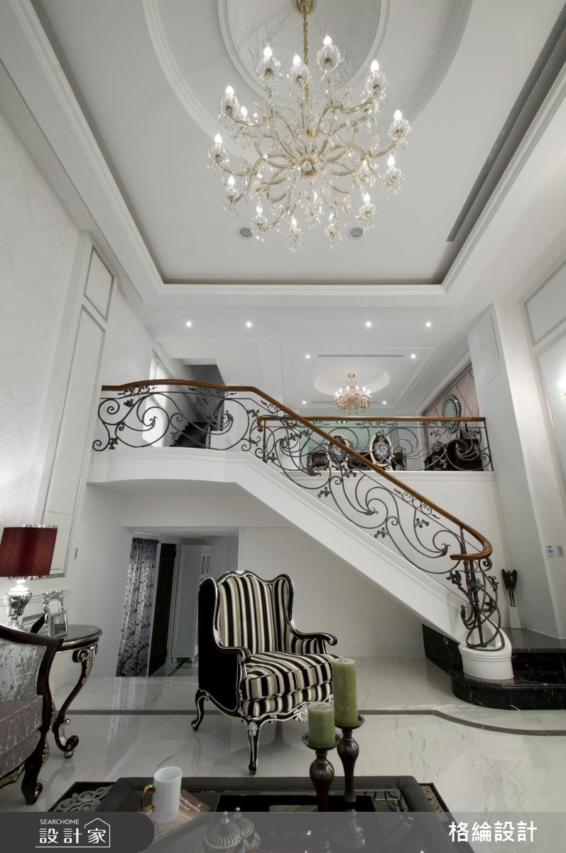 180坪中古屋(5~15年)＿新古典客廳樓梯案例圖片＿格綸設計 Guru Interior Design Consultant＿格綸_04之4